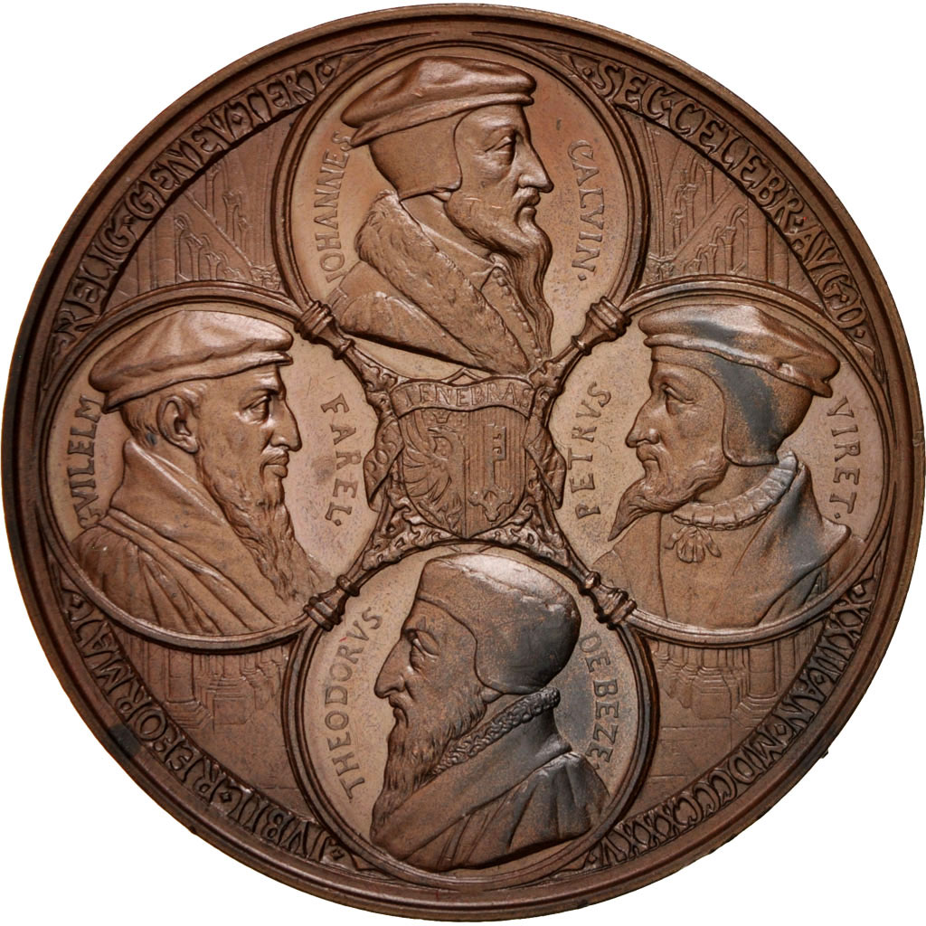 Switzerland, Medal, 300ème Anniversaire de la Réformation, Genève, 1835