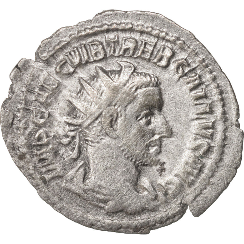 Coin, Trebonianus Gallus, Antoninianus, 252, Roma, , Billon, RIC:33