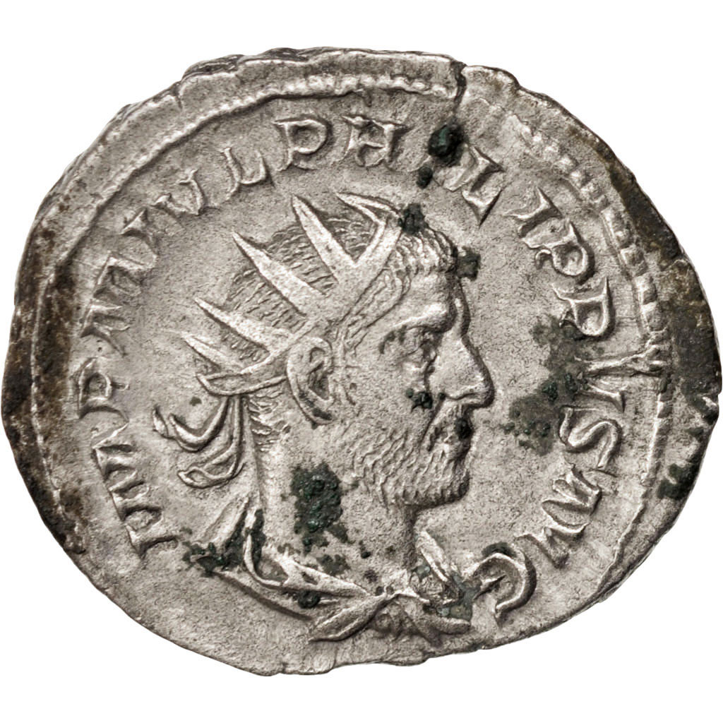 Coin, Philip I, Antoninianus, 247, Roma, , Billon