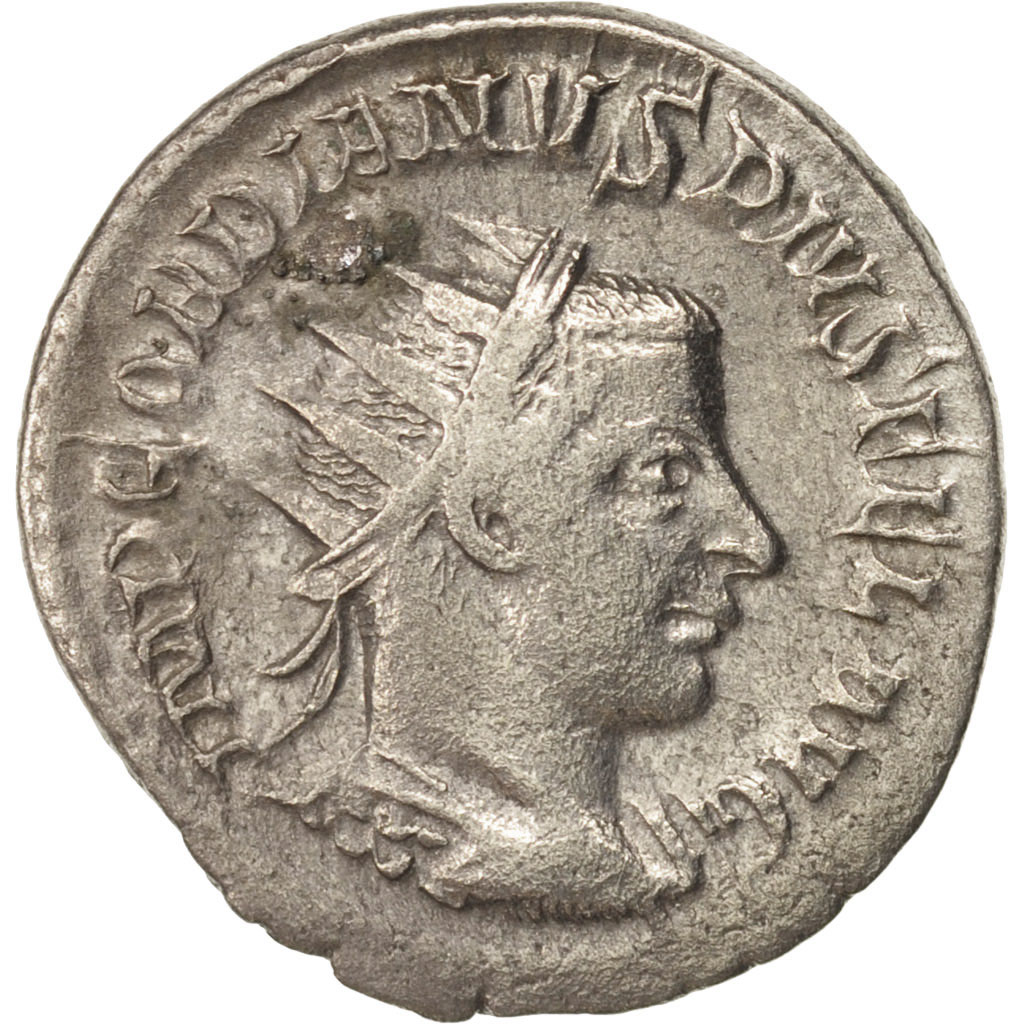 Coin, Gordian III, Antoninianus, 243, Antioch, , Billon, RIC:210e