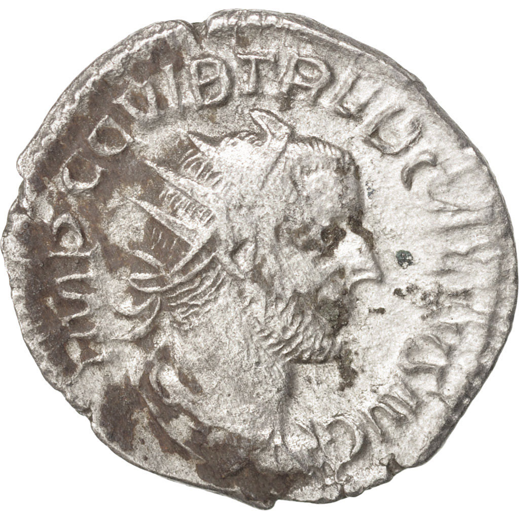 Coin, Trebonianus Gallus, Antoninianus, 252, Roma, , Billon, RIC:72