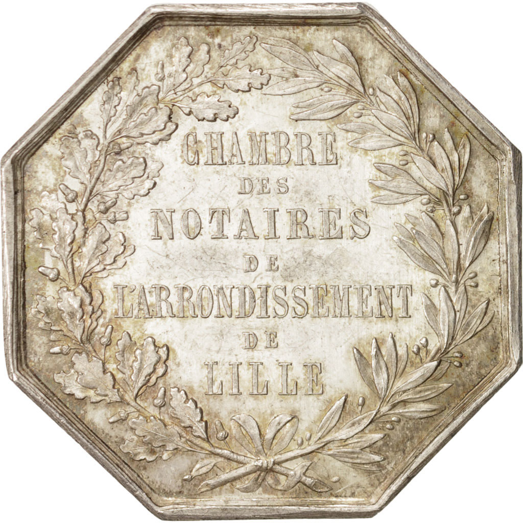 Frankrijk, Token, Notary, Chambre des Notaires de l'arrondissement de LIlle, PR