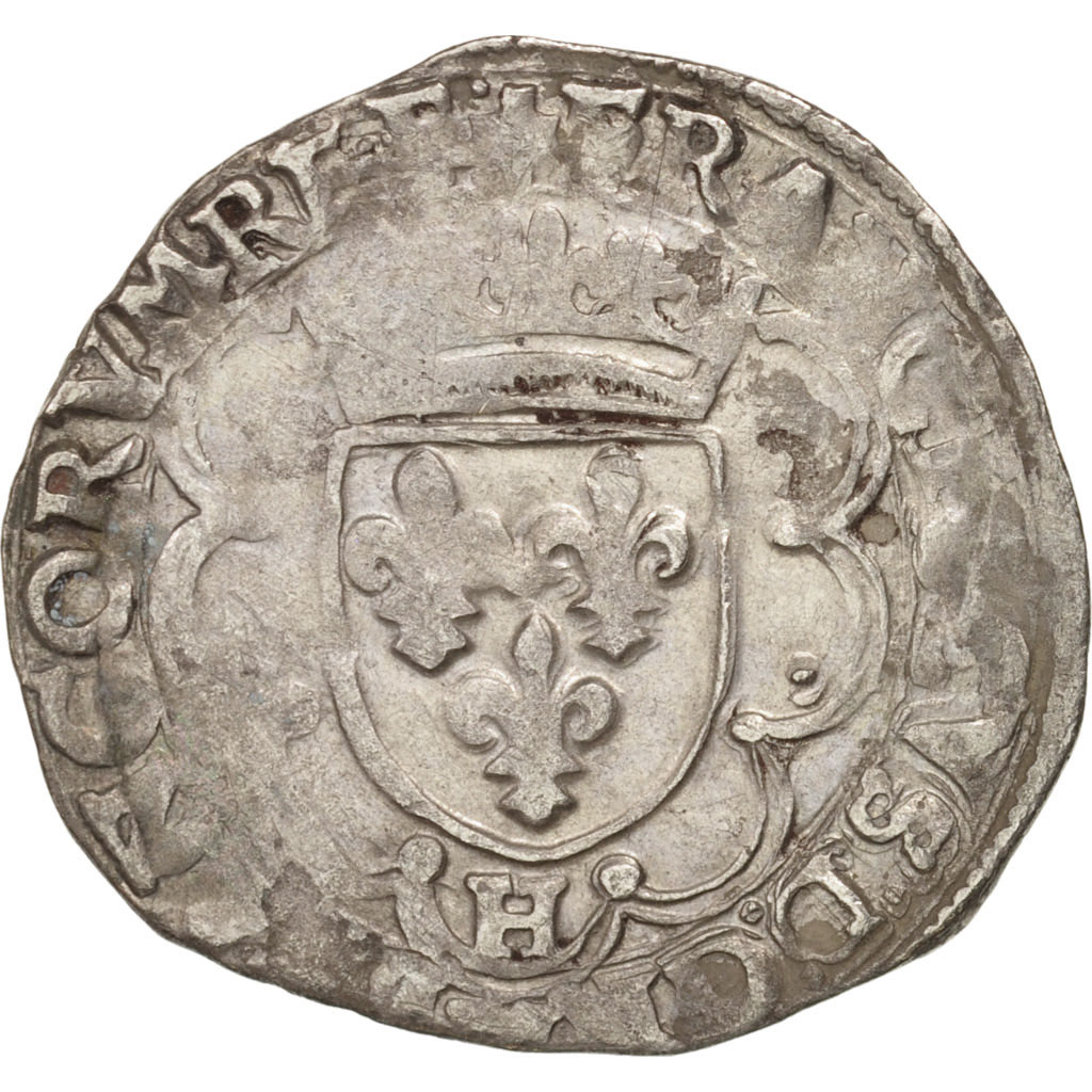 Coin, France, Douzain, La Rochelle, , Billon, Duplessy:927