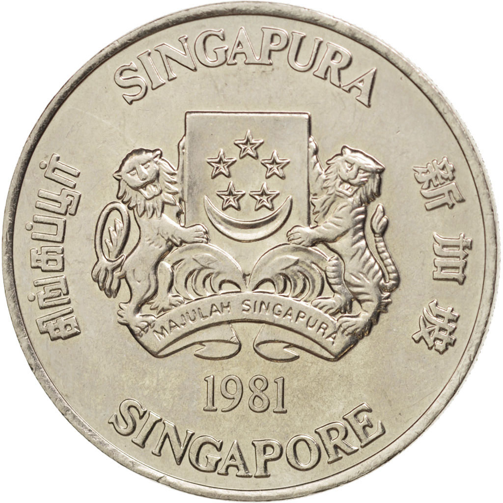 Coin, Singapore, 10 Dollars, 1981, Singapore Mint, , Nickel, KM:20