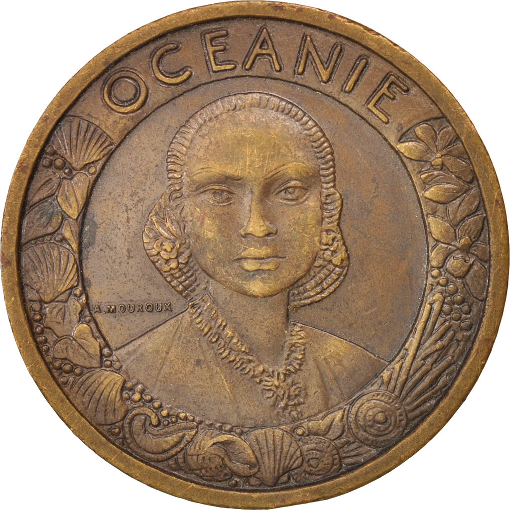 Frankreich, Medal, Exposition Coloniale Internationale, Paris 1931, Océanie