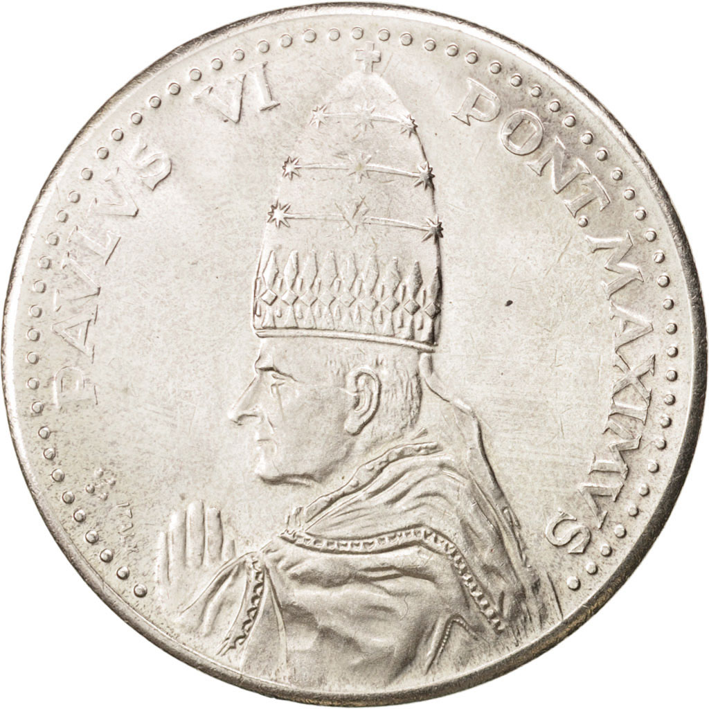 Vatican, Medal, Paul VI, Religions & beliefs, 1975, , Nickel