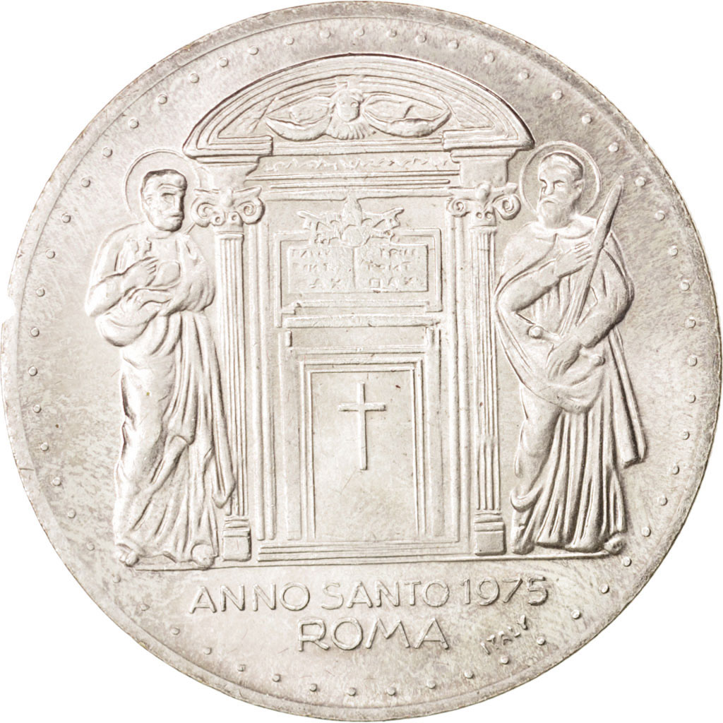 Vatican, Medal, Paul VI, Religions & beliefs, 1975, , Nickel