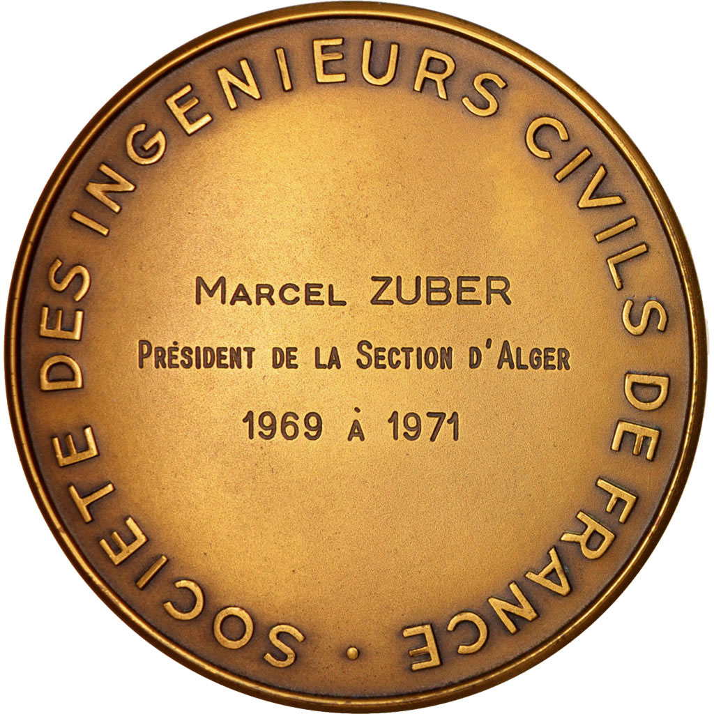 Frankrijk, Medal, Société des Ingénieurs civils de France, Section d'Alger