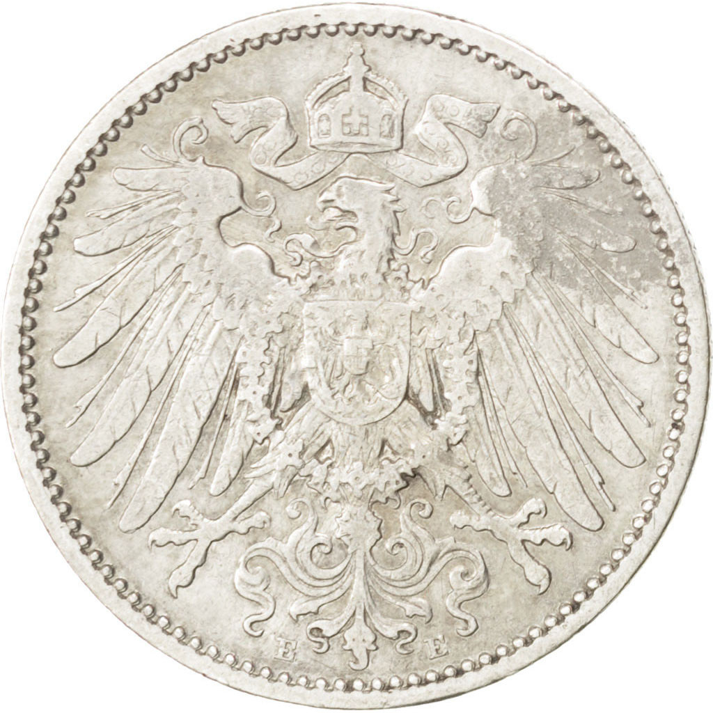 Coin, GERMANY - EMPIRE, Wilhelm II, Mark, 1903, Muldenhütten, 