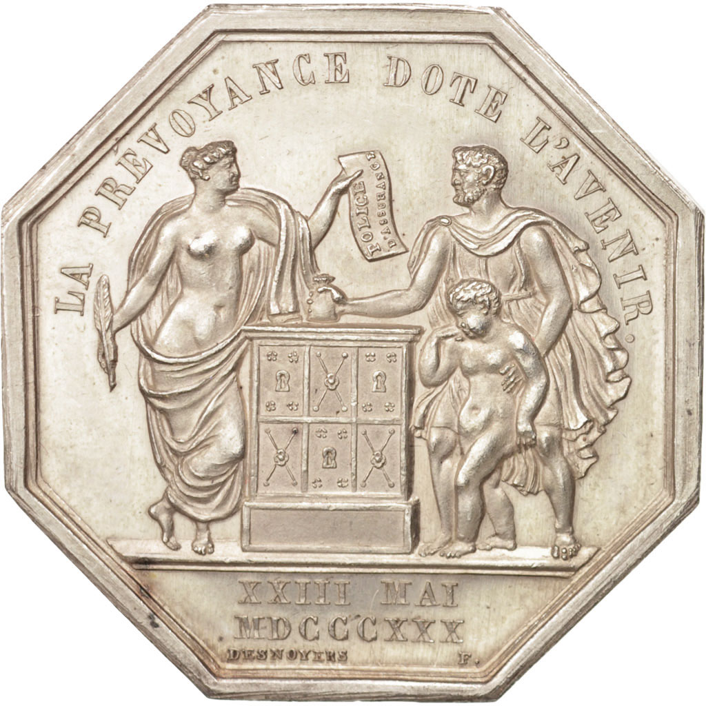 Frankrijk, Token, Insurance, La Nationale, Compagnie d'assurances sur la vie