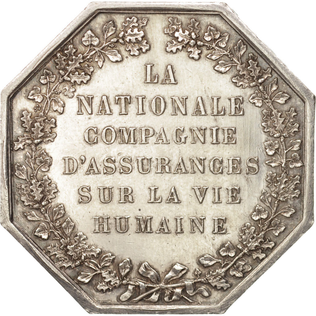 France, Token, Insurance, La Nationale, Compagnie d'assurances sur la vie