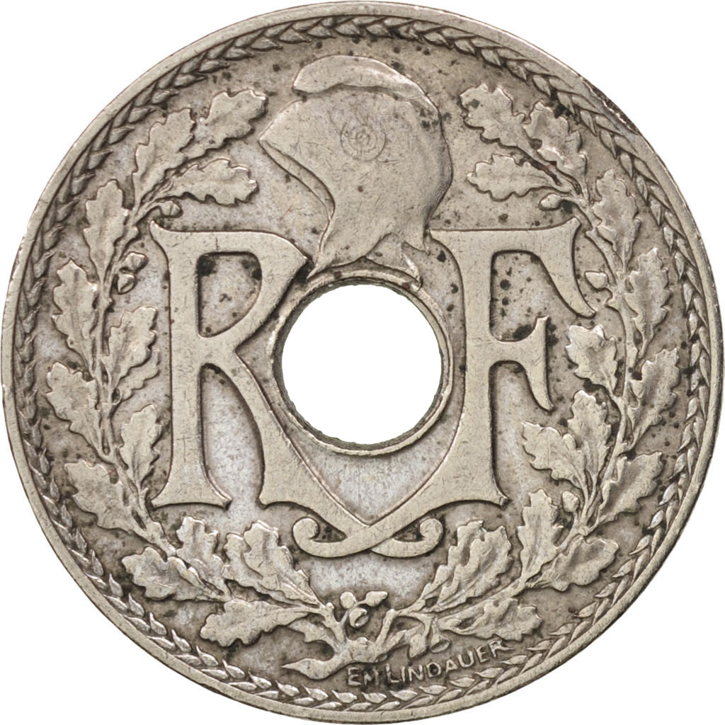 Moneda, Francia, Lindauer, 10 Centimes, 1938, Paris, MBC, Cobre - níquel