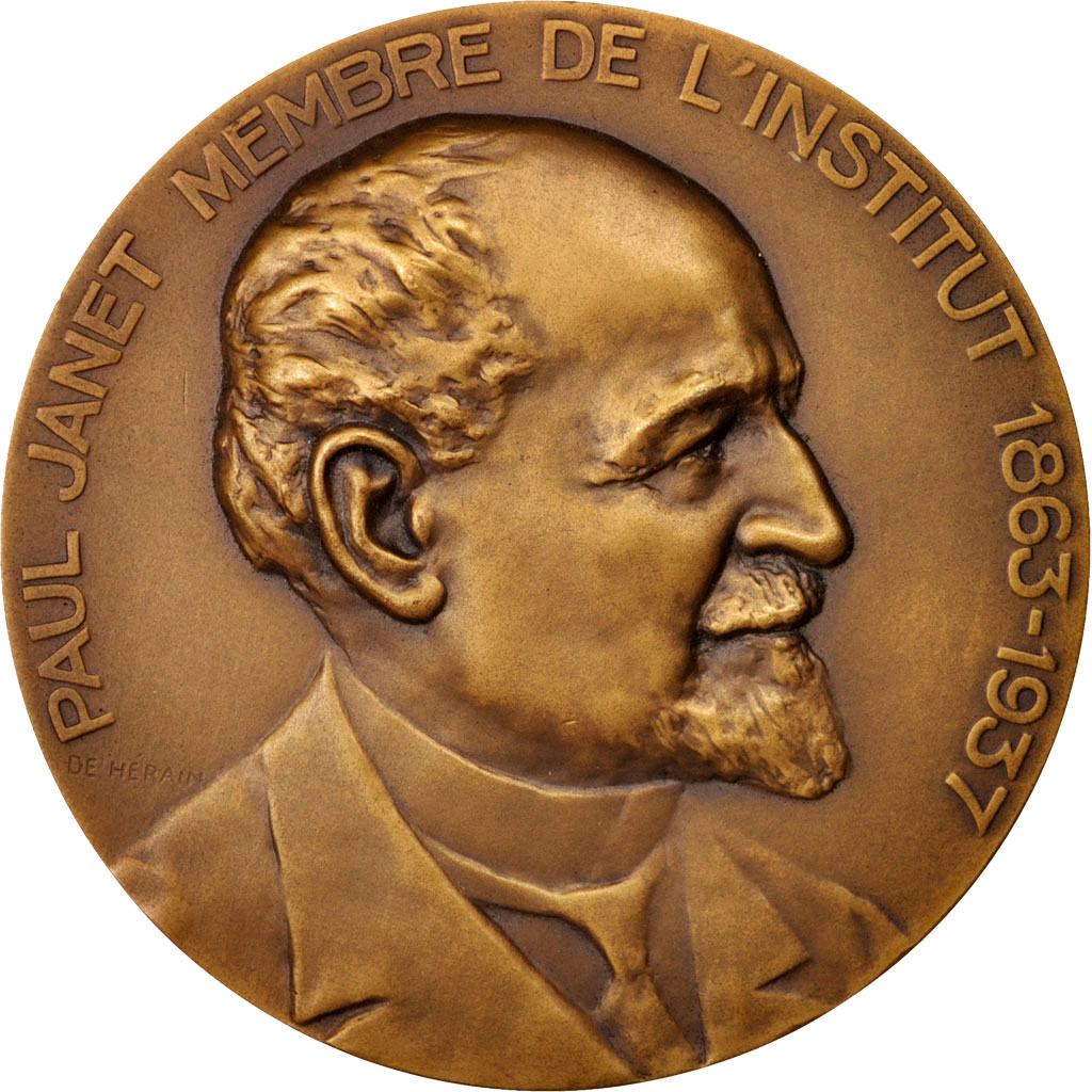 France, Medal, Paul Janet, Membre de l'Institut, Sciences & Technologies, 1937