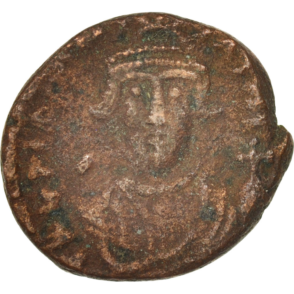 Coin, Constans II, Half Follis, Carthage, , Copper, Sear:1059