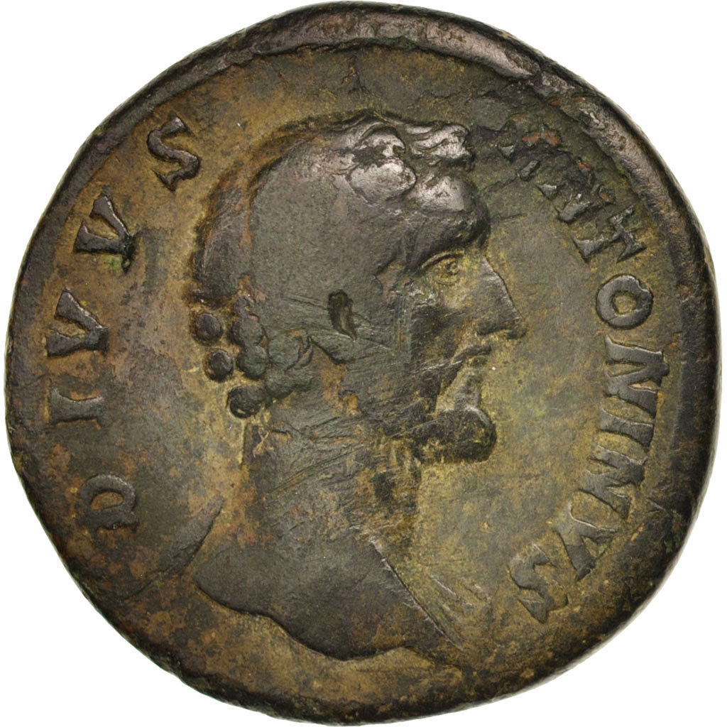 Coin, Antoninus Pius, Sestertius, 161, Roma, , Bronze, RIC:1266