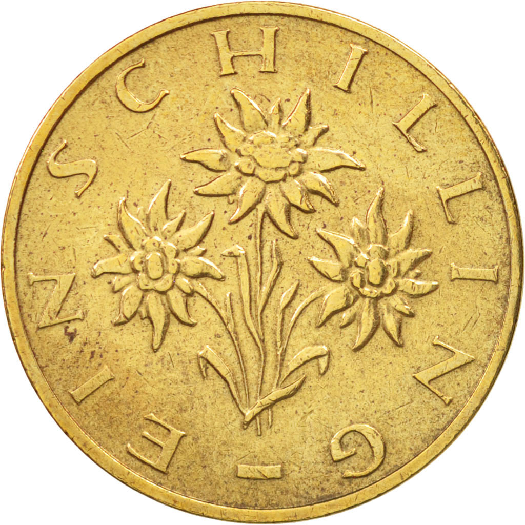 Moneda, Austria, Schilling, 1989, MBC, Aluminio - bronce, KM:2886