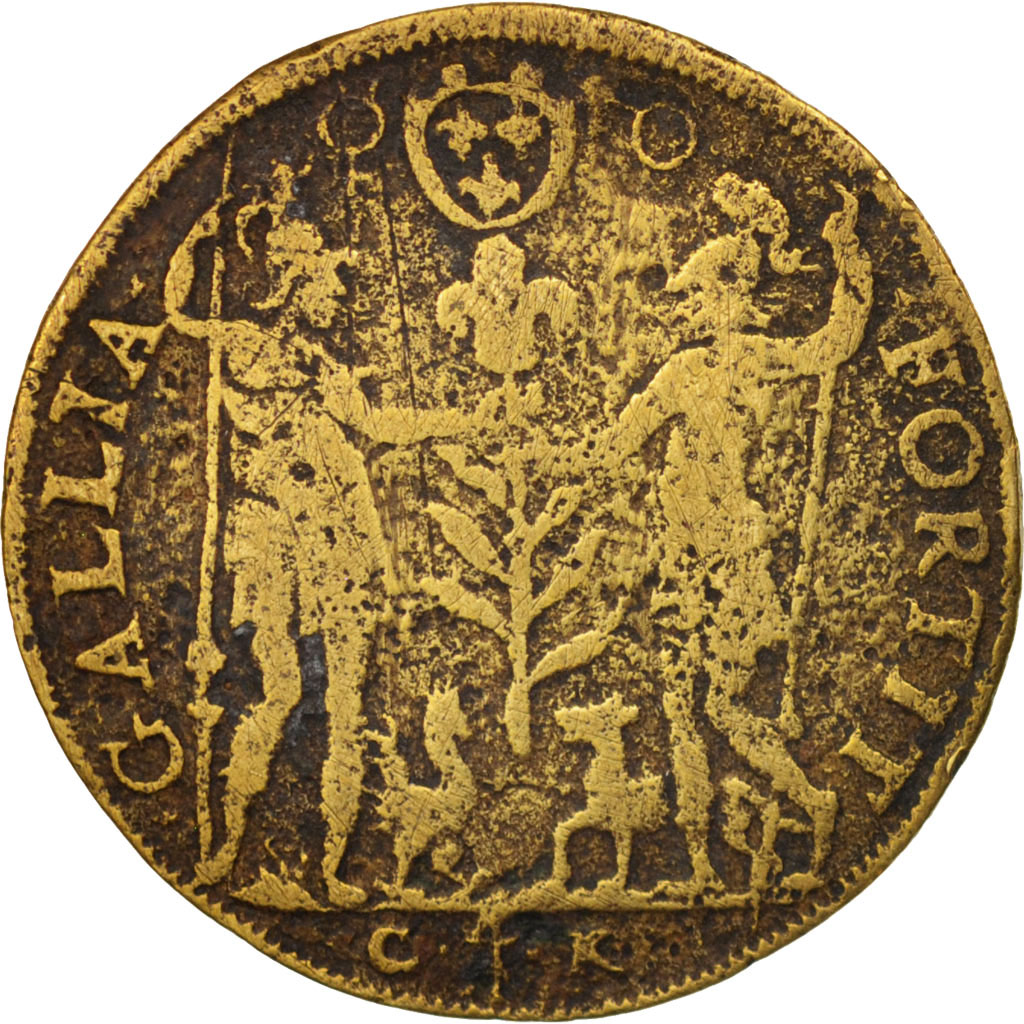 France, Token, Royal, André Hac, greffier de la Cour des Monnaies, 