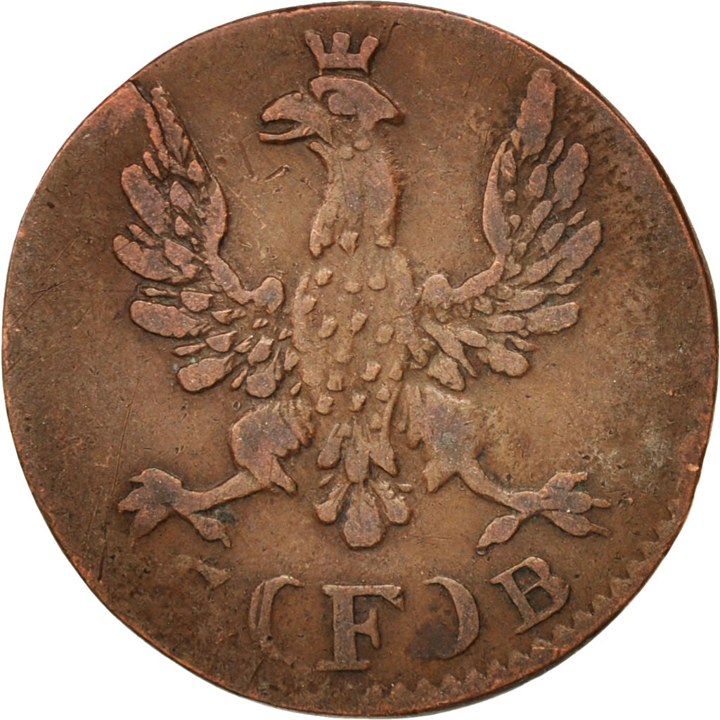Coin, German States, FRANKFURT AM MAIN, Heller, 1819, Frankfurt, 