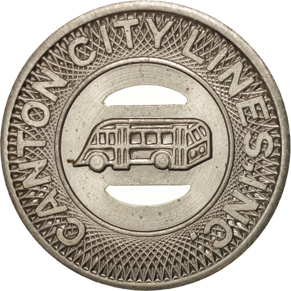 United States, Canton City Lines, Token