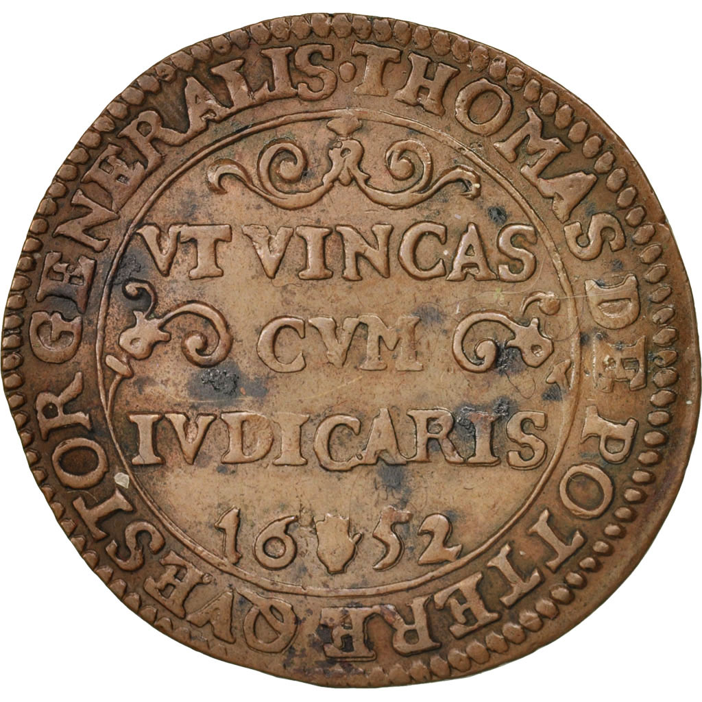 Belgium, Token, Spanish Netherlands, Anvers, Thomas De Potter, receveur