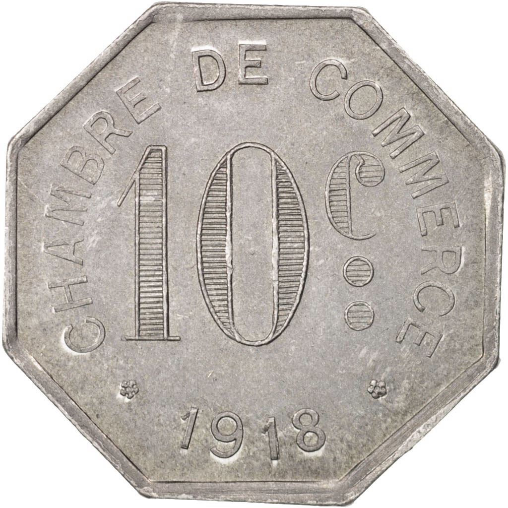 Coin, France, 10 Centimes, 1918, , Aluminium, Elie:10.2