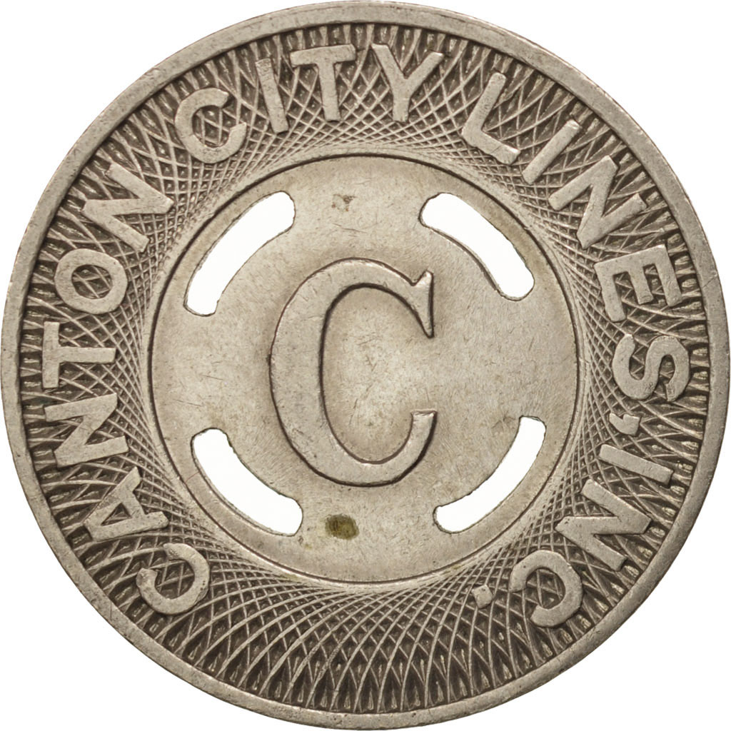 United States, Canton City Lines, Token