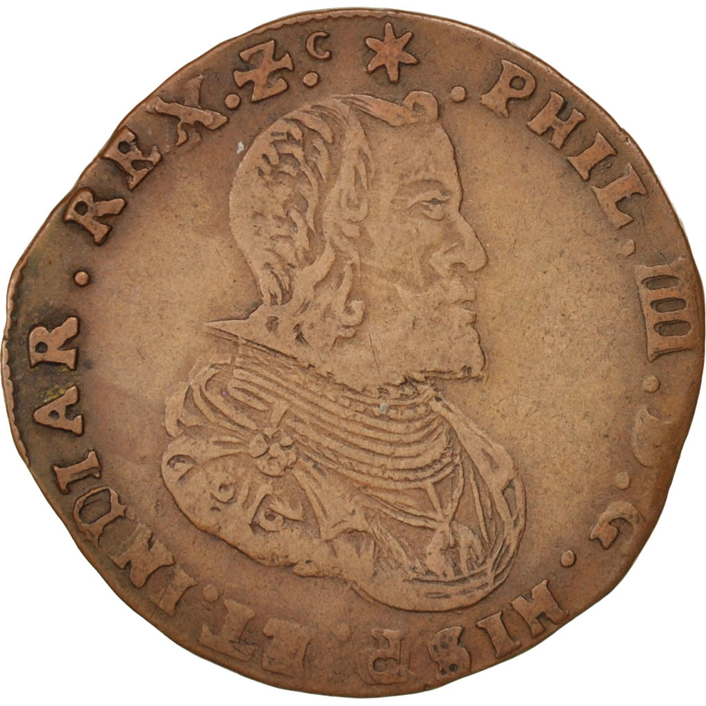 Belgium, Token, Spanish Netherlands, Philippe IIII, Bruxelles; Bureau des