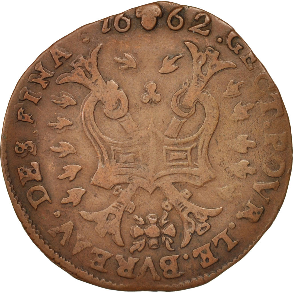 Belgium, Token, Spanish Netherlands, Philippe IIII, Bruxelles; Bureau des