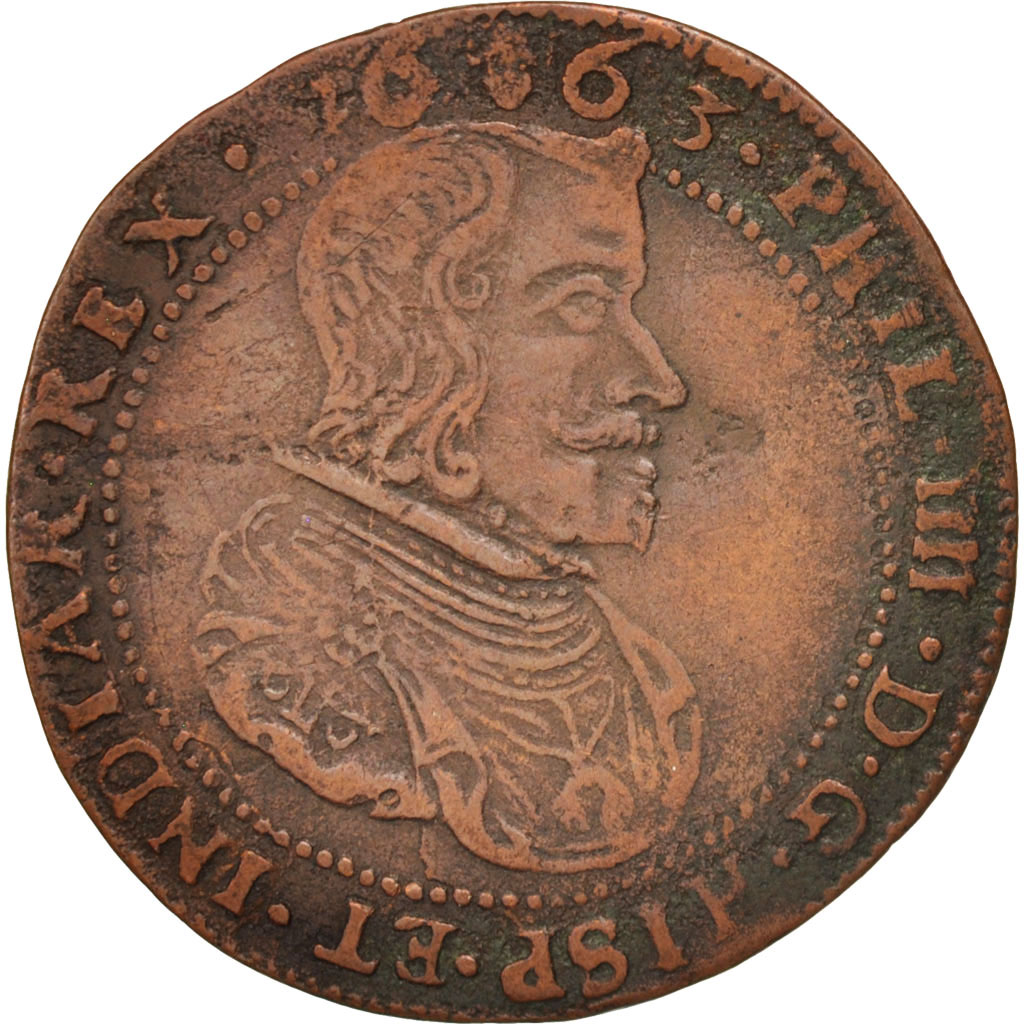 Belgium, Token, Spanish Netherlands, Philippe IIII, Bruxelles; Bureau des