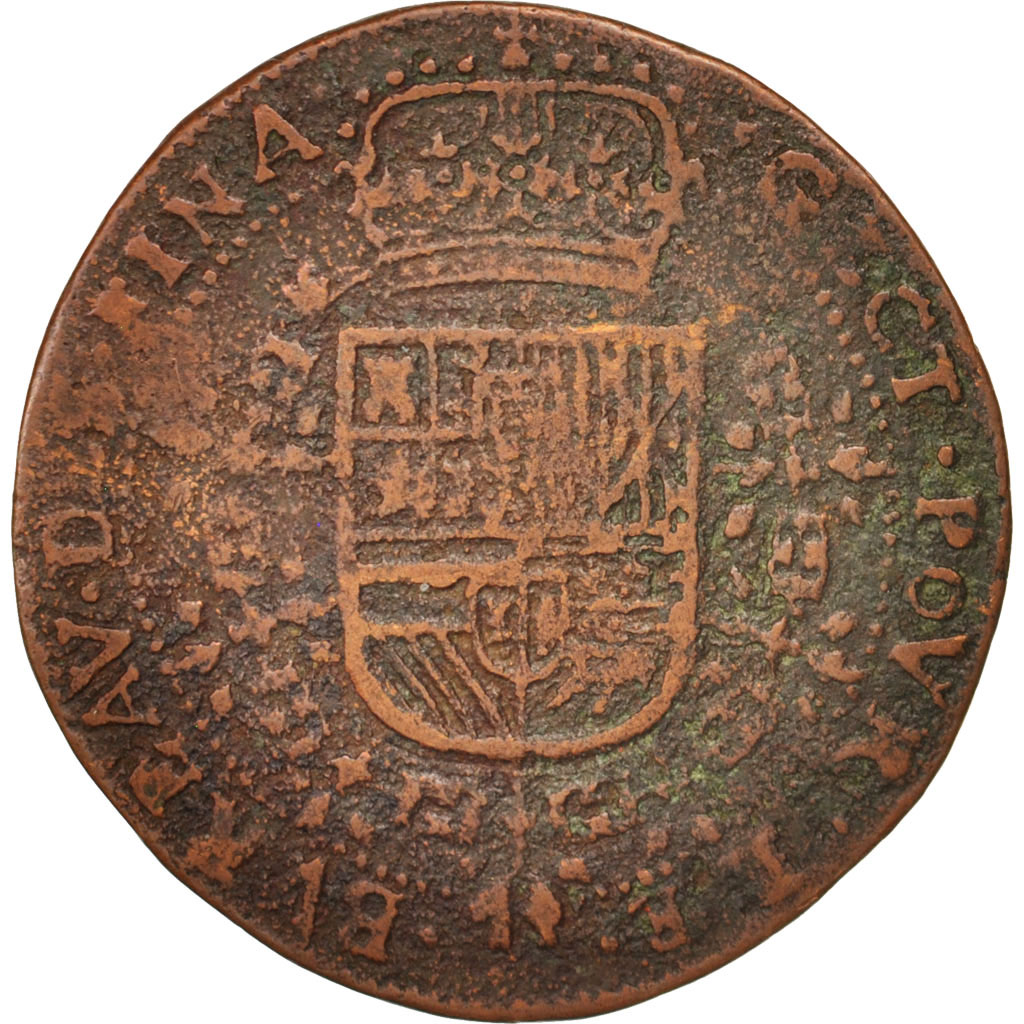 Belgium, Token, Spanish Netherlands, Philippe IIII, Bruxelles; Bureau des