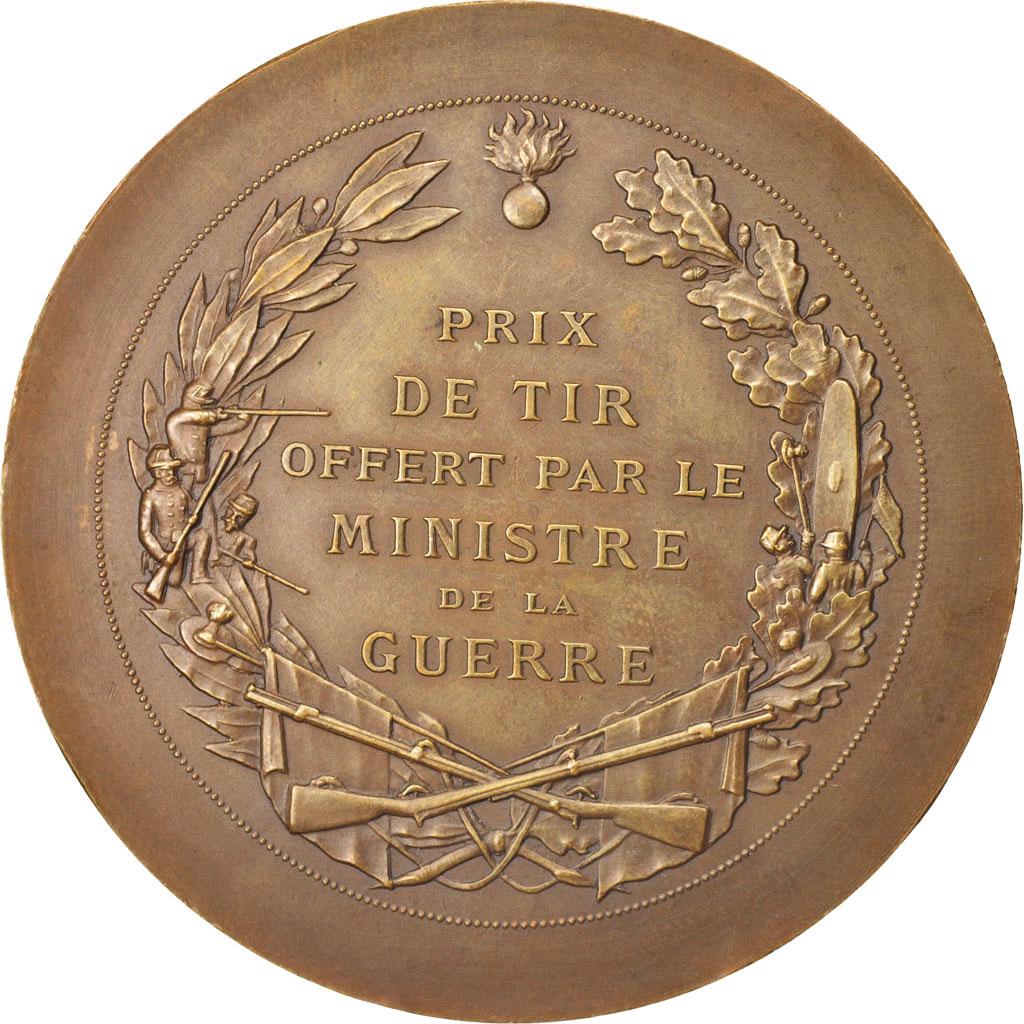 Frankrijk, Medal, Concours de Tir, Sports & leisure, XXth Century, UNC-, Bronze