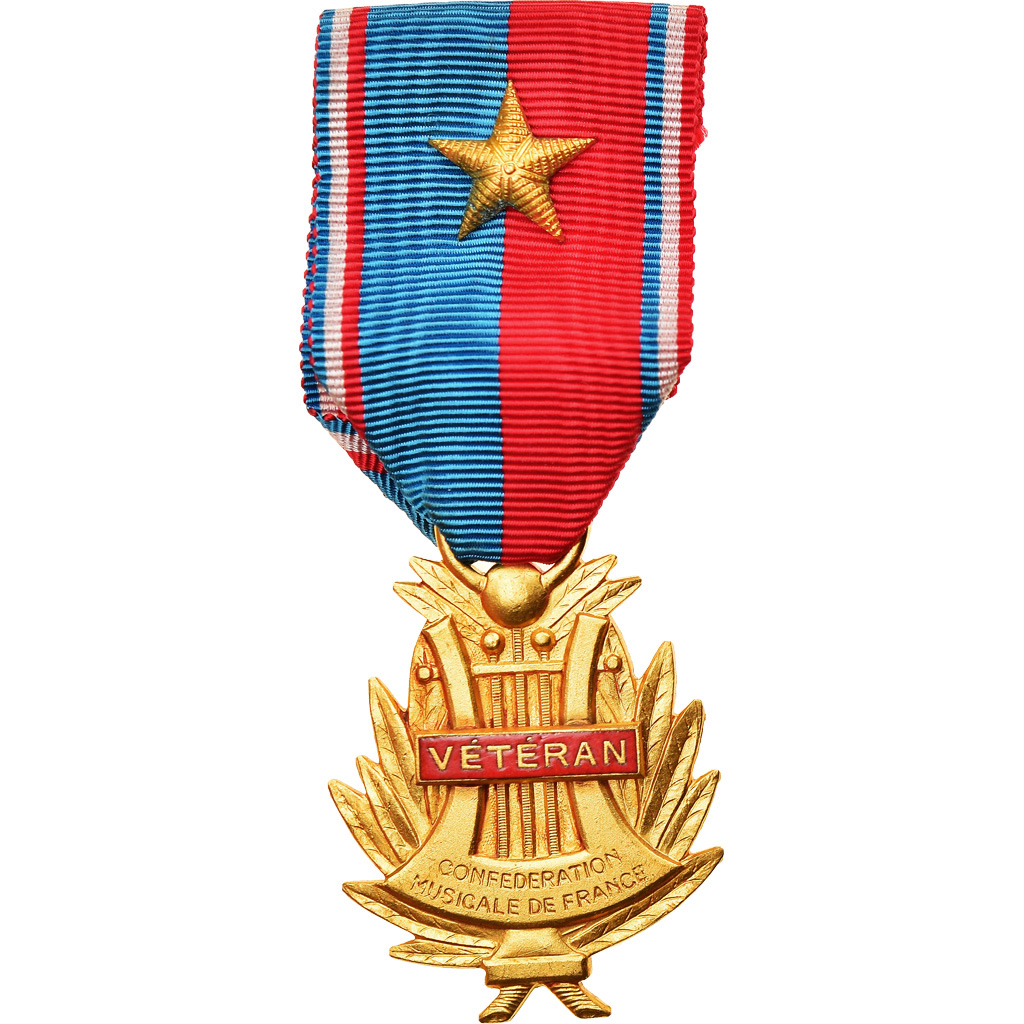Médaille MÉDAILLE Honneur décernée Confédération Musicale de