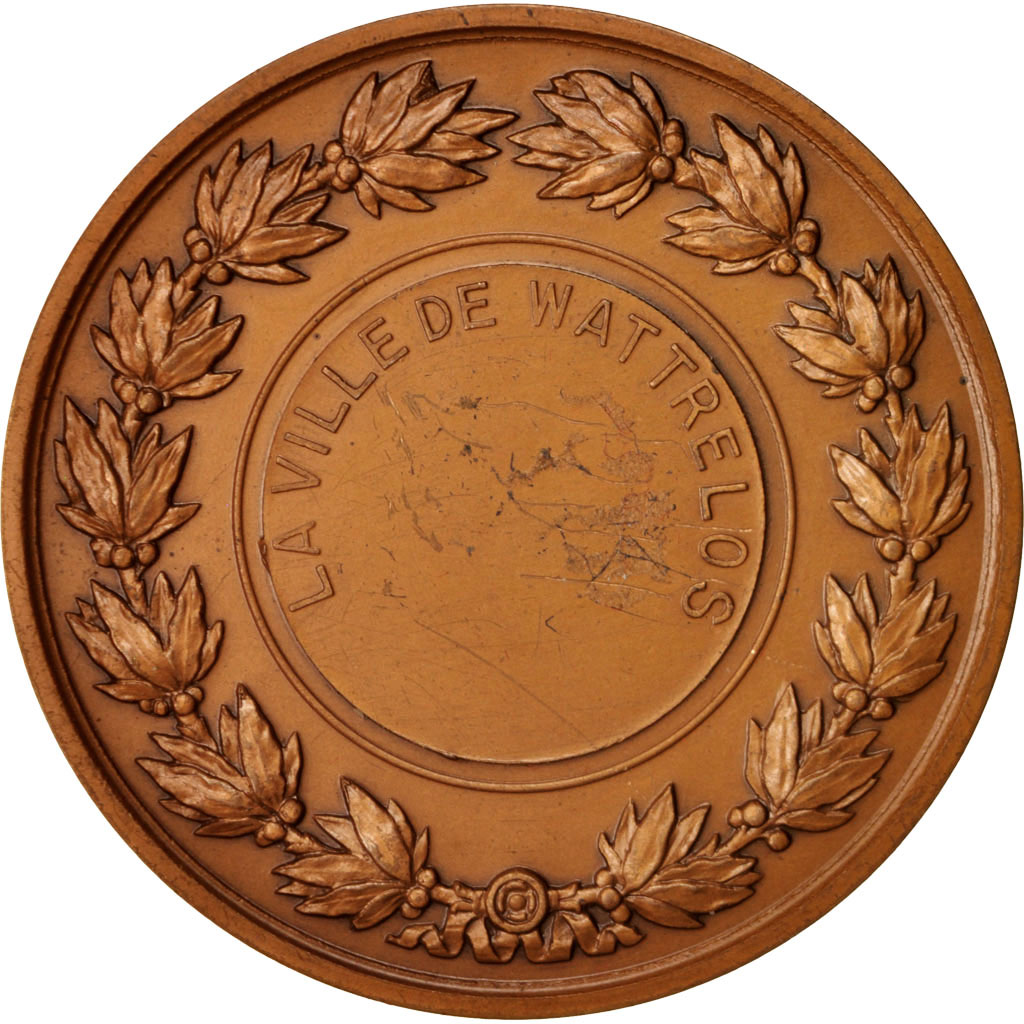 France, Medal, La ville de Wattrelos, Politics, Society, War, 1982, 
