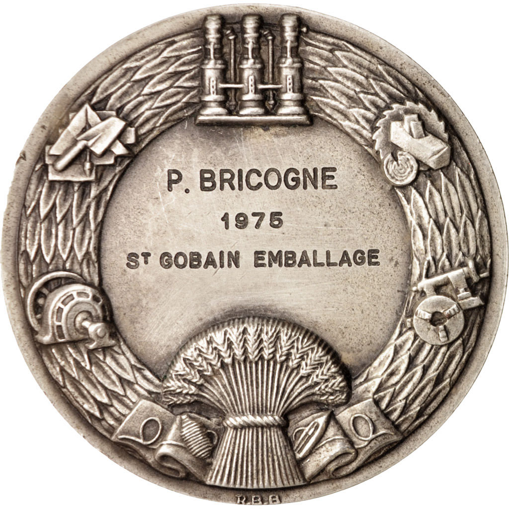 France, Medal, Société industrielle et commerciale de l'Aisne, Business &