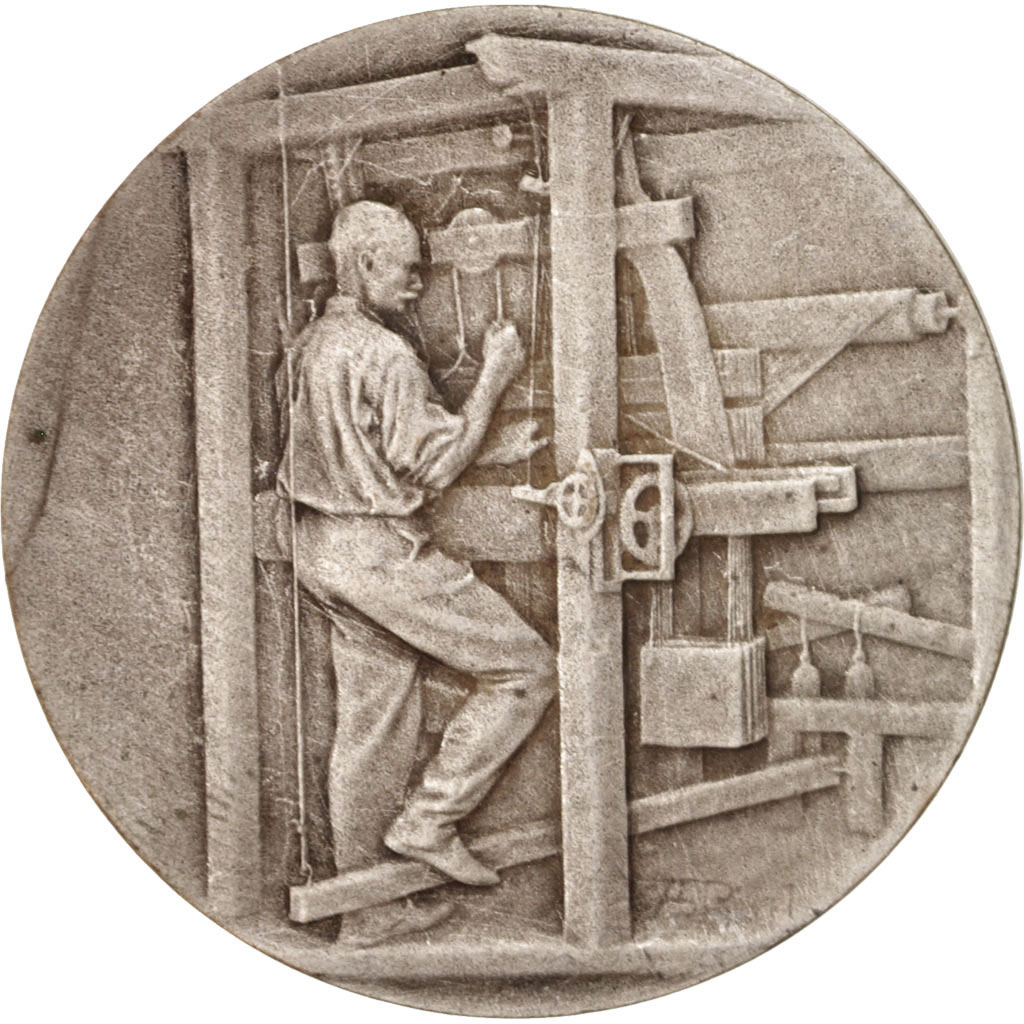 France, Medal, Association Générale des tissus et des matières textiles