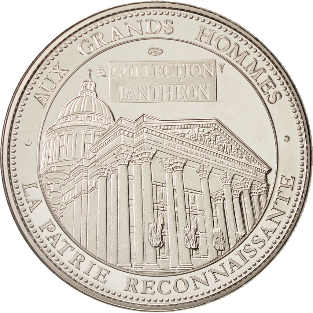 France, Medal, Collection Panthéon, Léon Gambetta, Arts & Culture, 