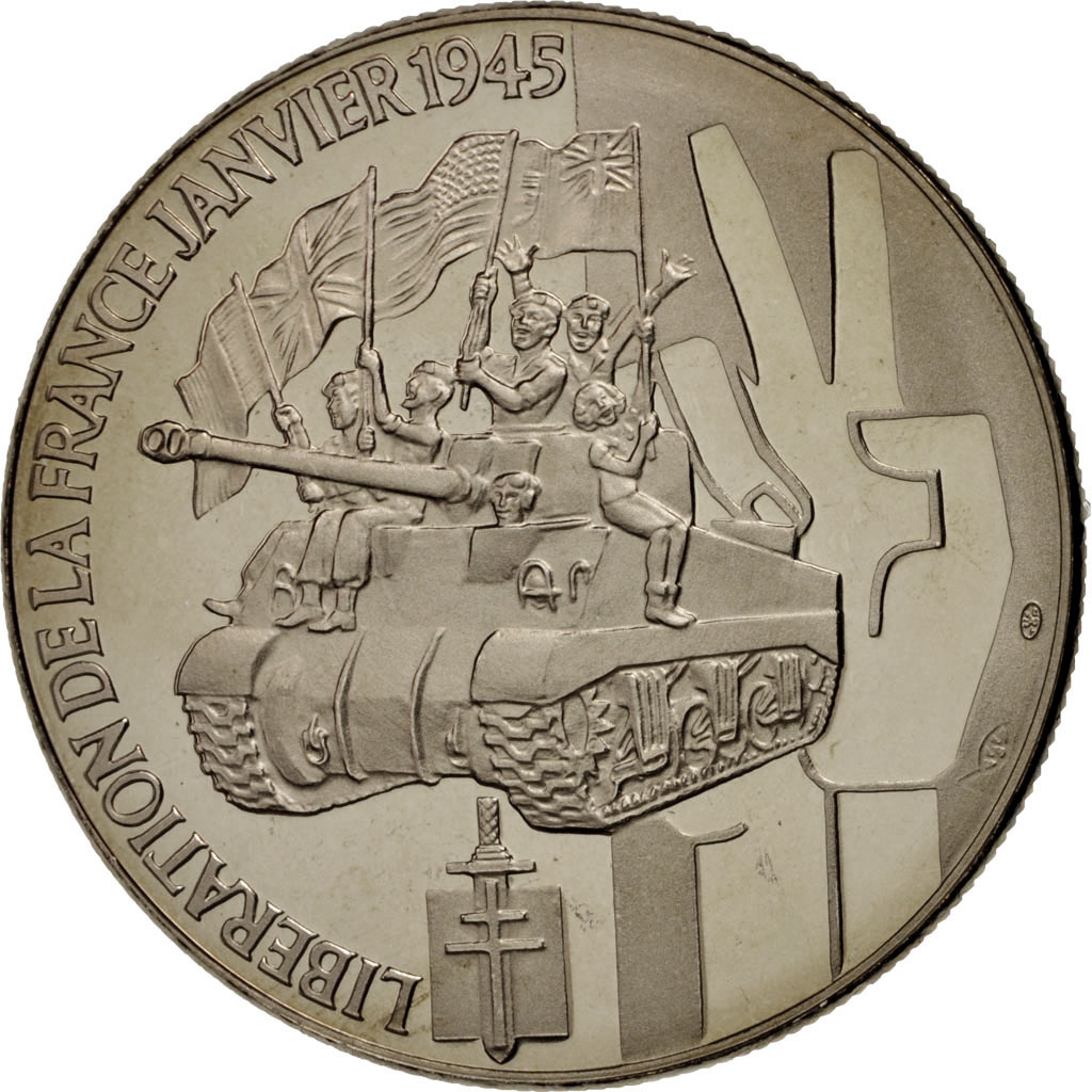 France, Medal, Libération de la France 1945, History, , Nickel