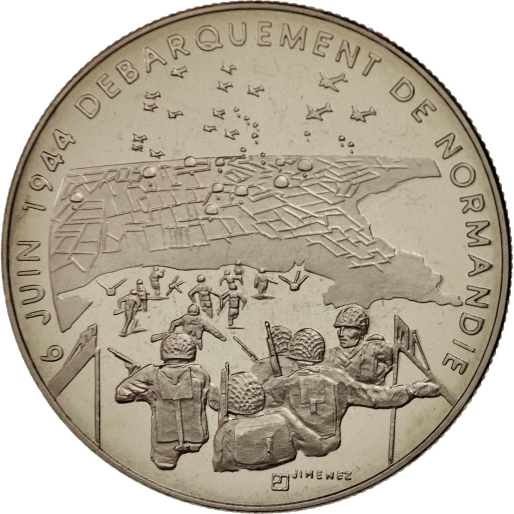 France, Medal, Débarquement de Normandie, The Fifth Republic, History