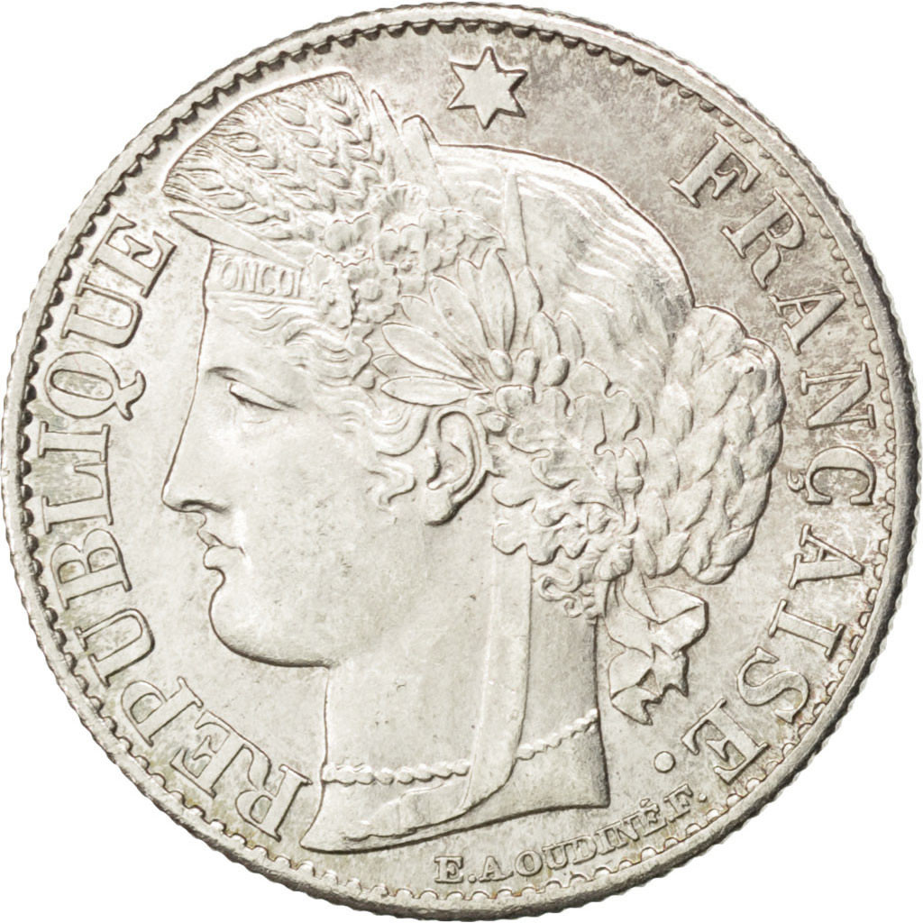 Coin, France, Cérès, 50 Centimes, 1882, Paris, , Silver, KM:834.1