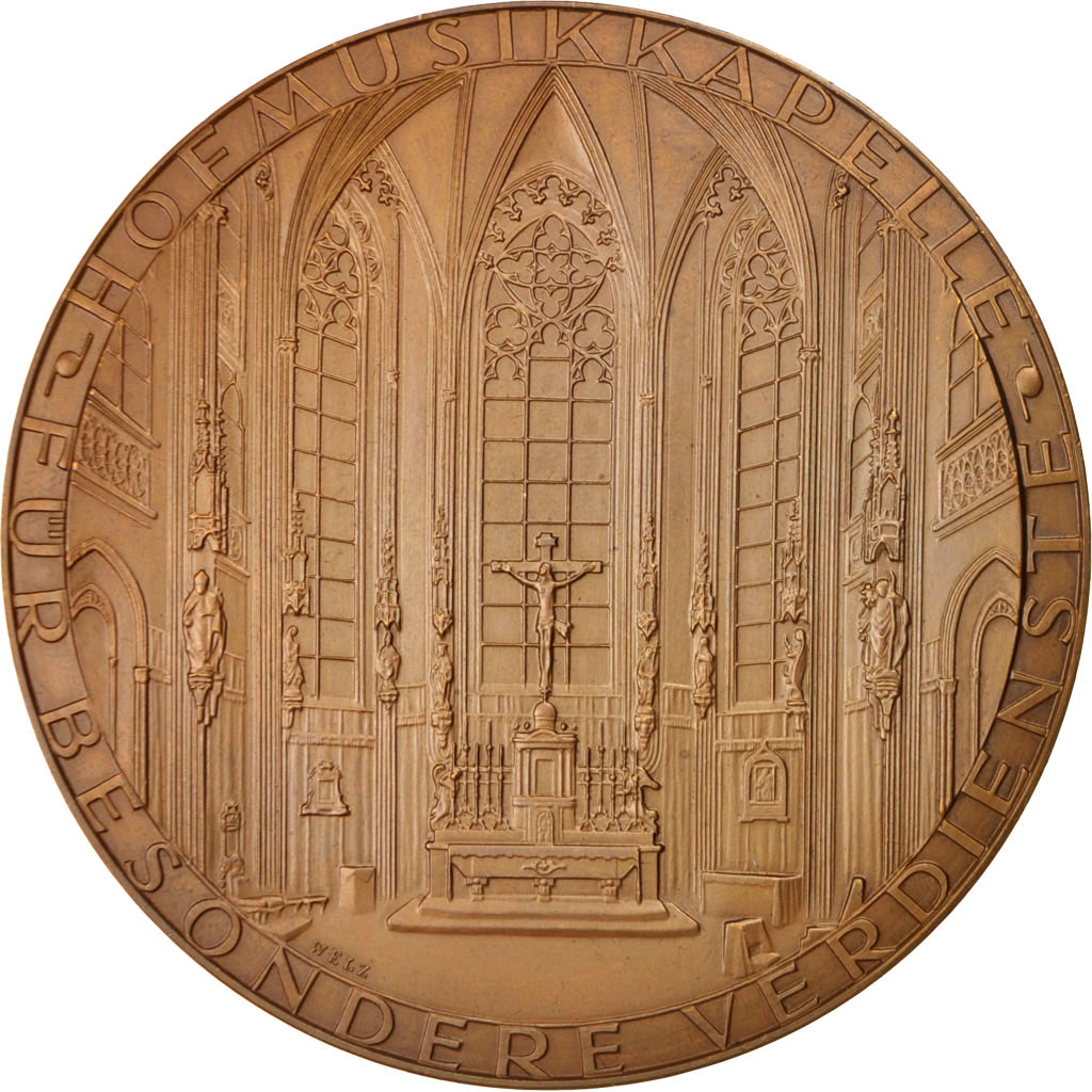 Germany, Medal, Hofmusikkapelle wien, Religions & beliefs, , Bronze