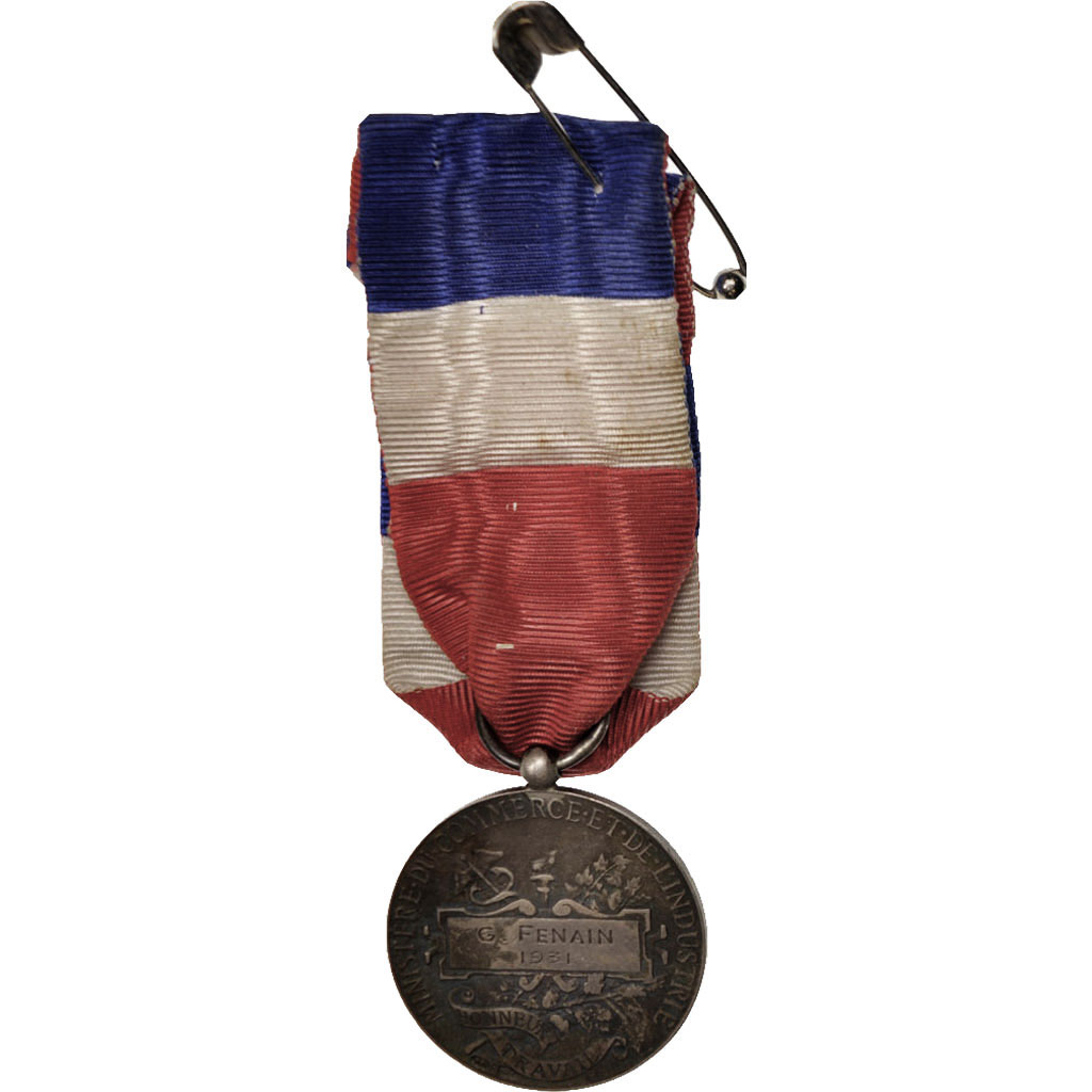 France, Ministère du Commerce et de l'Industrie, Medal, 1931, Medium Quality