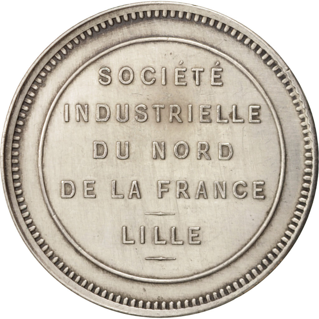 France, Medal, Société Industrielle du Nord de la France, Business & industry