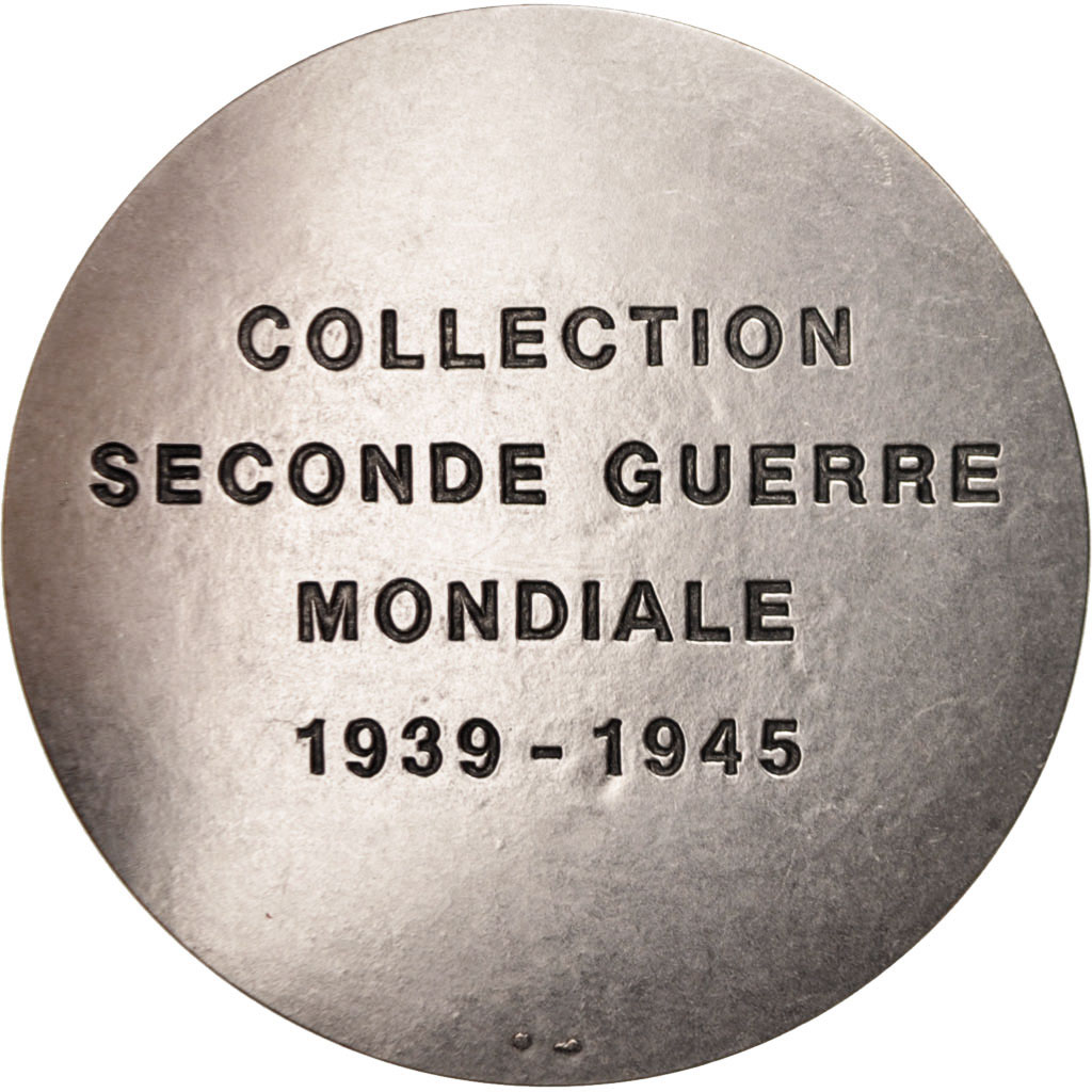 France, Medal, Général Pierre Koenig, History, , Silvered bronze