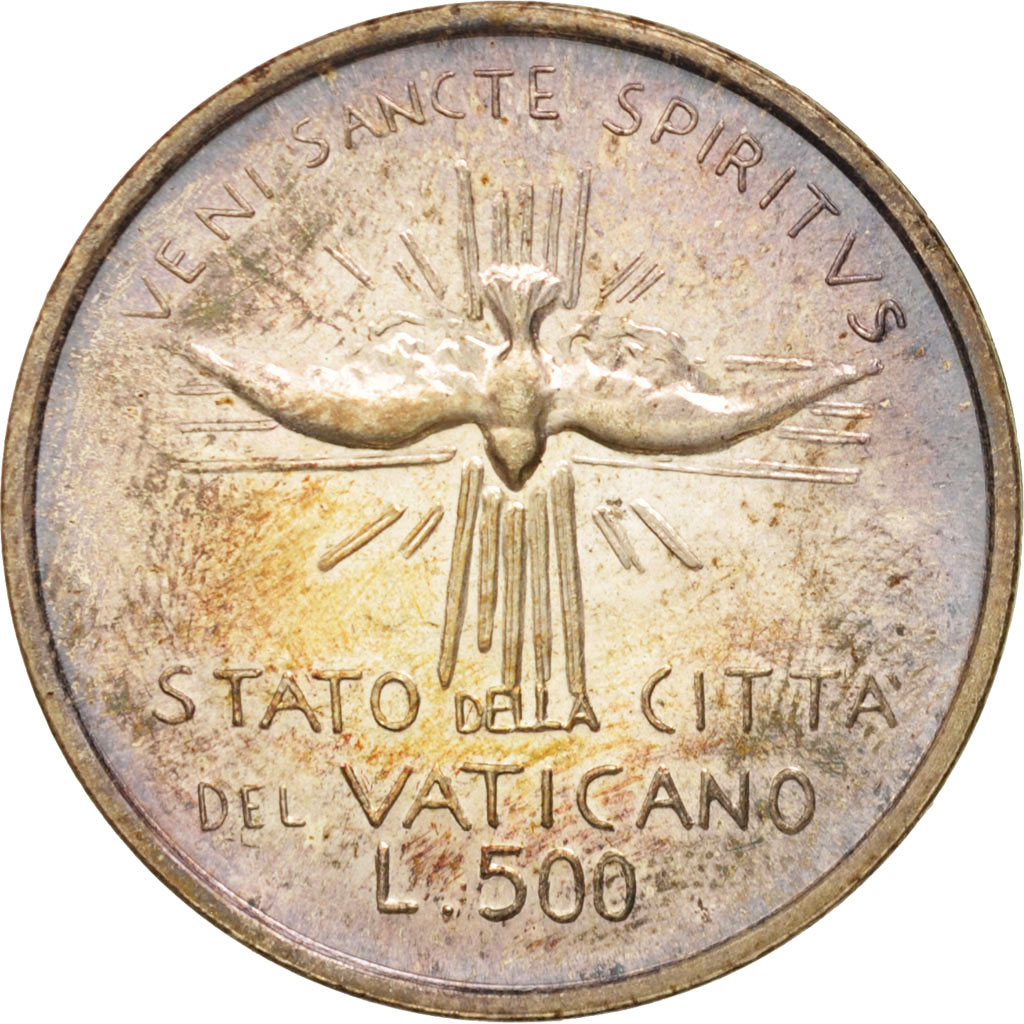Coin, VATICAN CITY, Sede Vacante, 500 Lire, 1978, Roma, , Silver