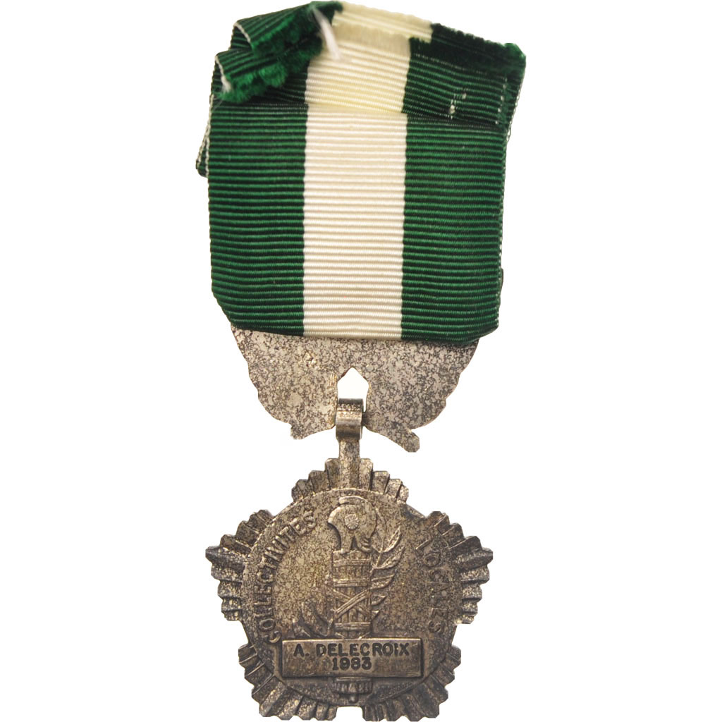 France, Collectivités locales, Politics, Society, War, Medal, 1983, Excellent