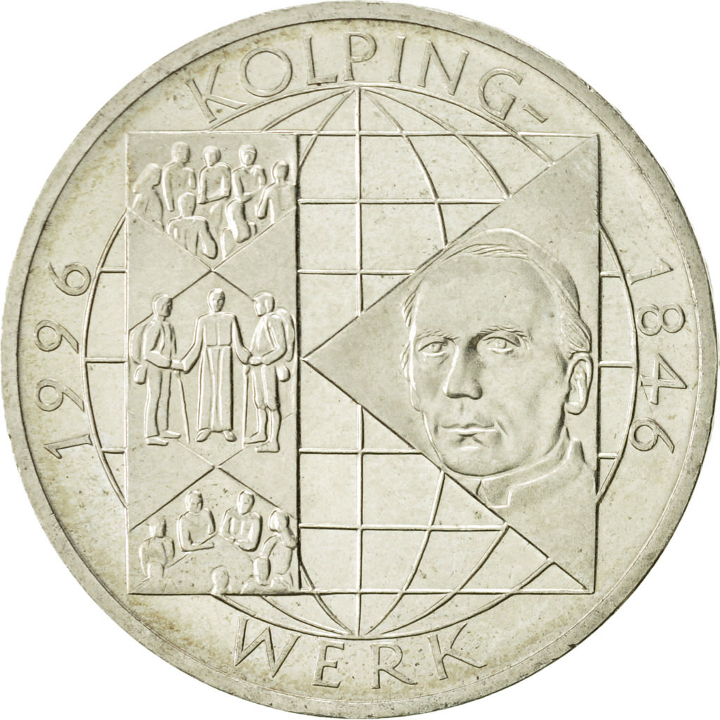 Coin, GERMANY - FEDERAL REPUBLIC, 10 Mark, 1996, Berlin, Germany, 