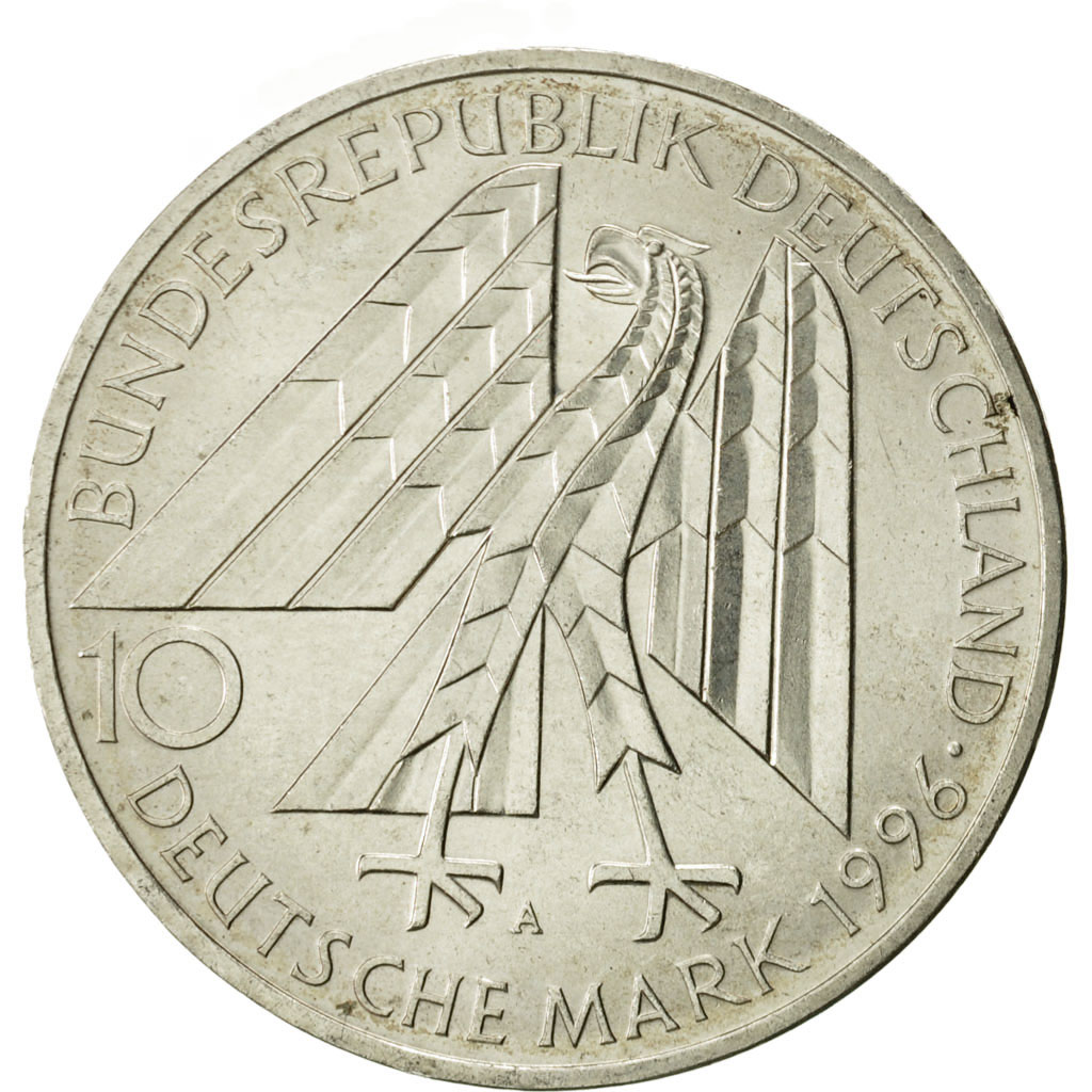 Coin, GERMANY - FEDERAL REPUBLIC, 10 Mark, 1996, Berlin, Germany, 