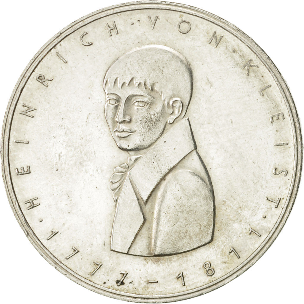 Coin, GERMANY - FEDERAL REPUBLIC, 5 Mark, 1977, Karlsruhe, Germany, 