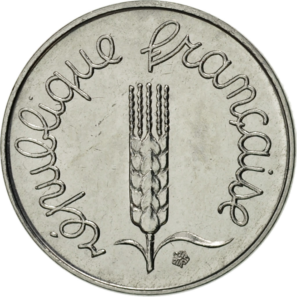 Coin, France, Épi, Centime, 1980, Paris, , Stainless Steel, KM:928