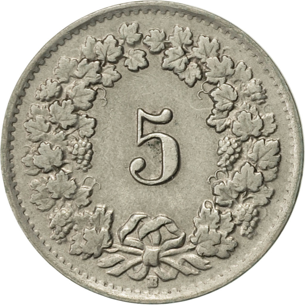 Coin, Switzerland, 5 Rappen, 1948, Bern, , Copper-nickel, KM:26